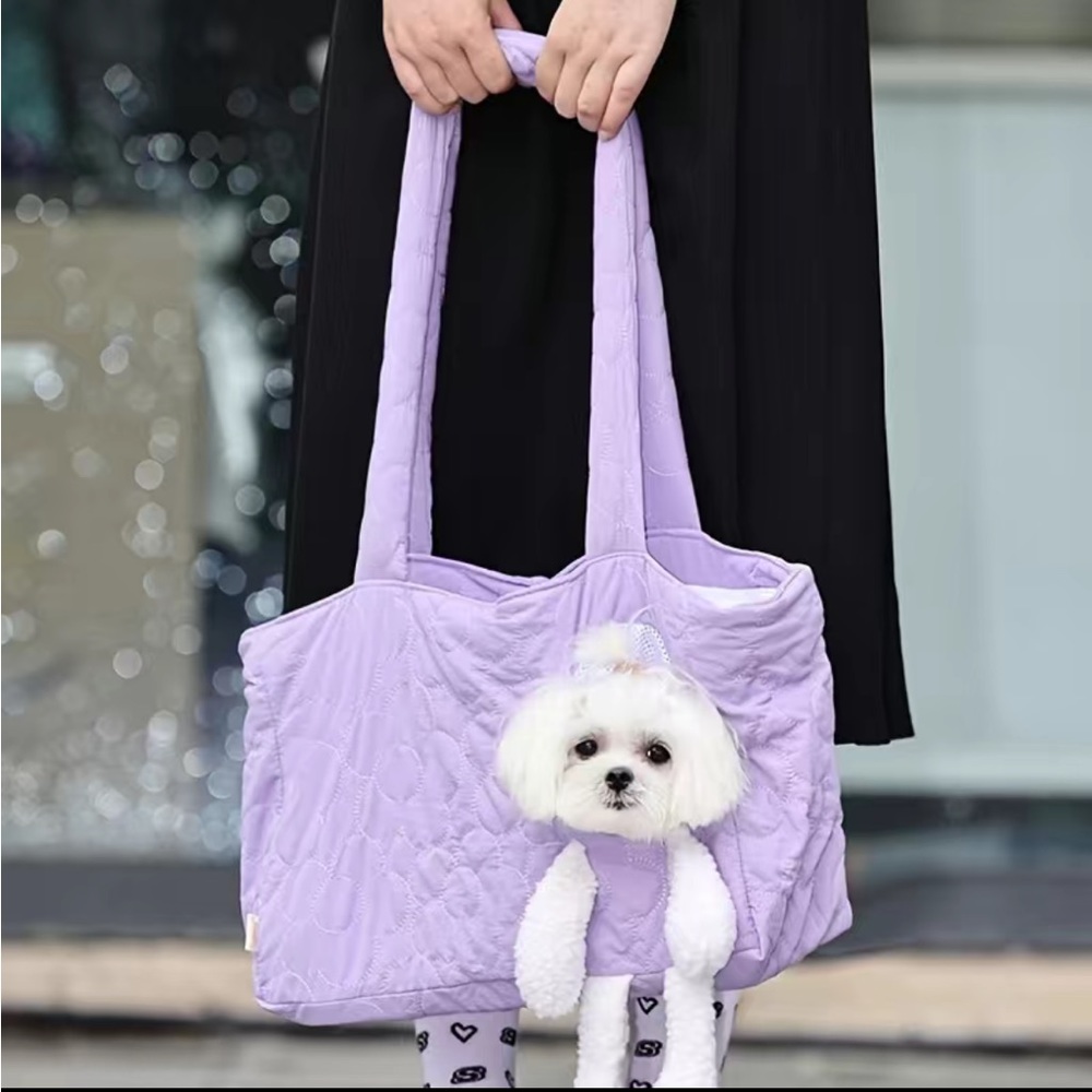 SOLD❌ Take Your Furry Baby Anywhere - Dog Cat Carrier Shoulder Bag - Picture 10 of 15